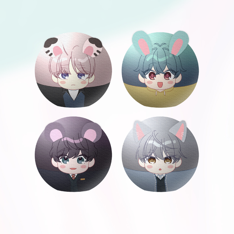 Robber x Lover x Merry Marbling x Toonique - Dango Doll Set - Harumio