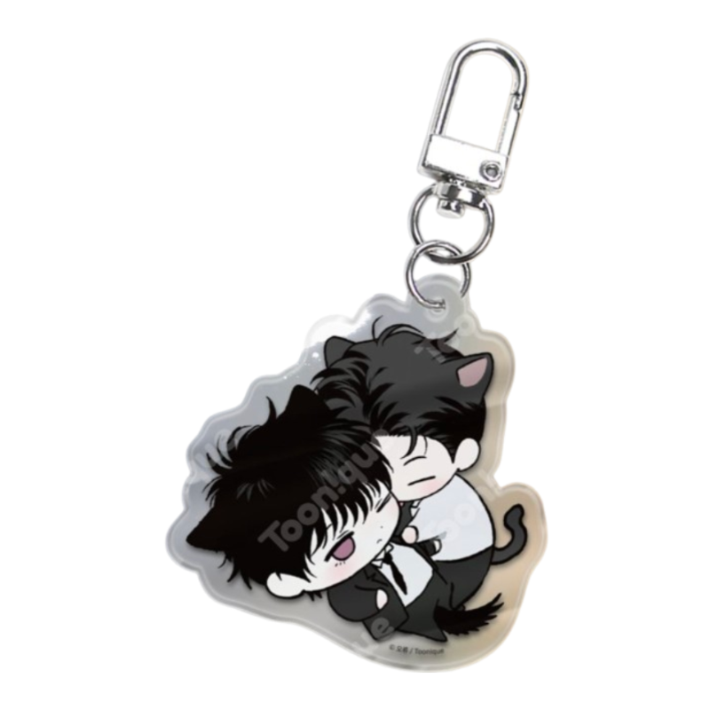 Toonique Cafe x The Secretive XX - SD Acrylic Keyring
