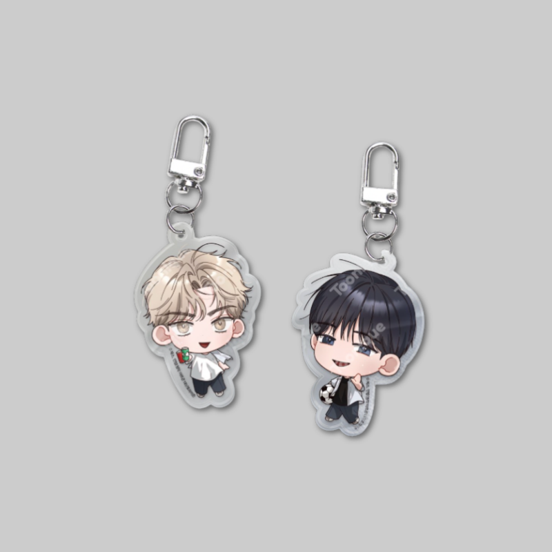 Add a cute character-inspired accessory to your collection with the Salt Society x Toonique - SD Acrylic Keyring.