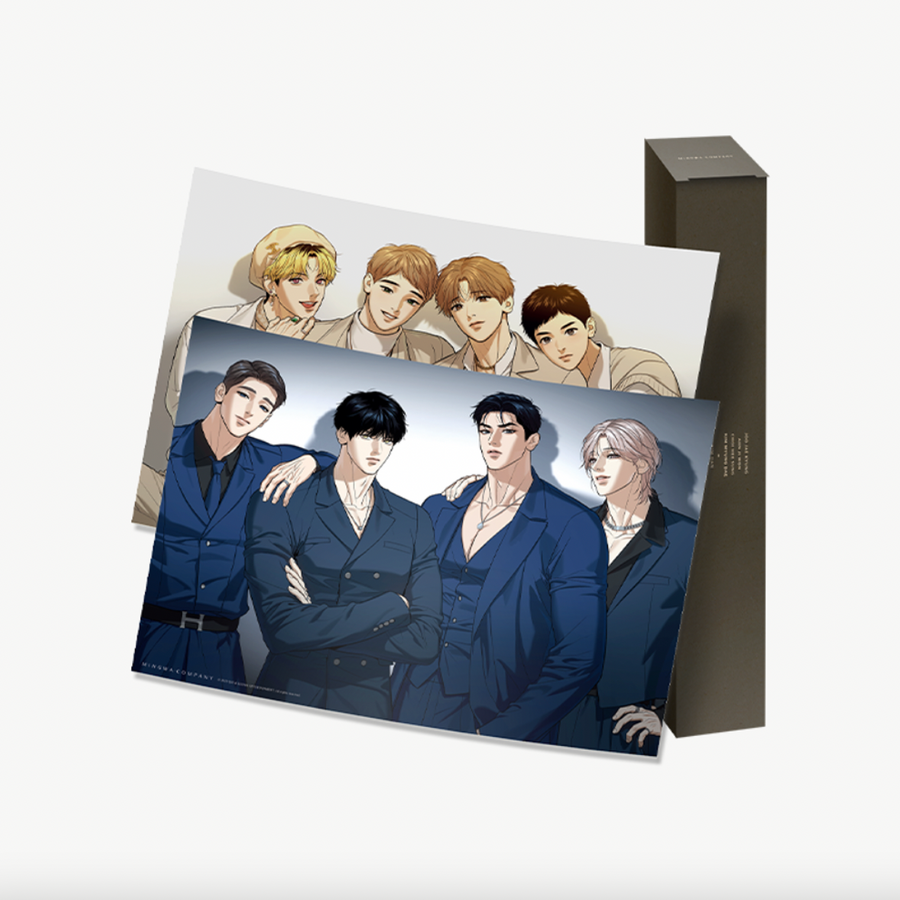 Mingwa Company Goods - Poster Set - Lezhin - Posters - Harumio