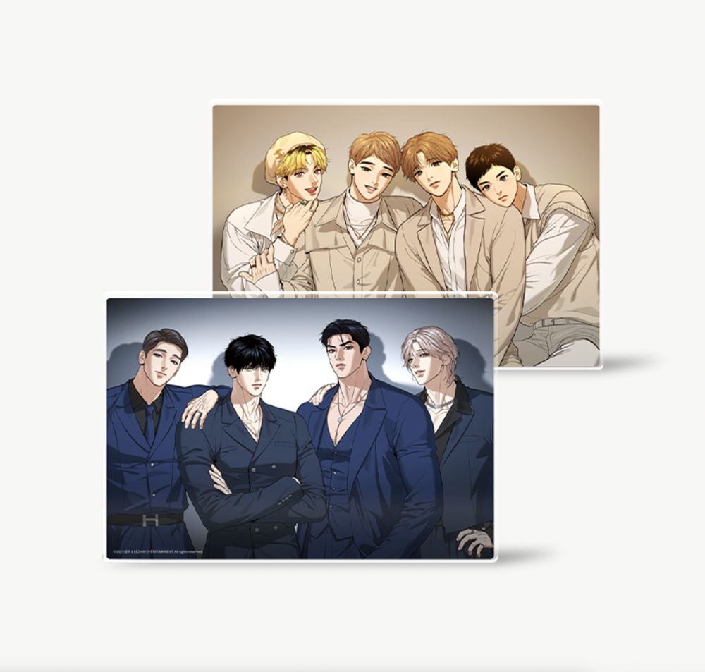 Mingwa Company Goods - Acrylic Board Set