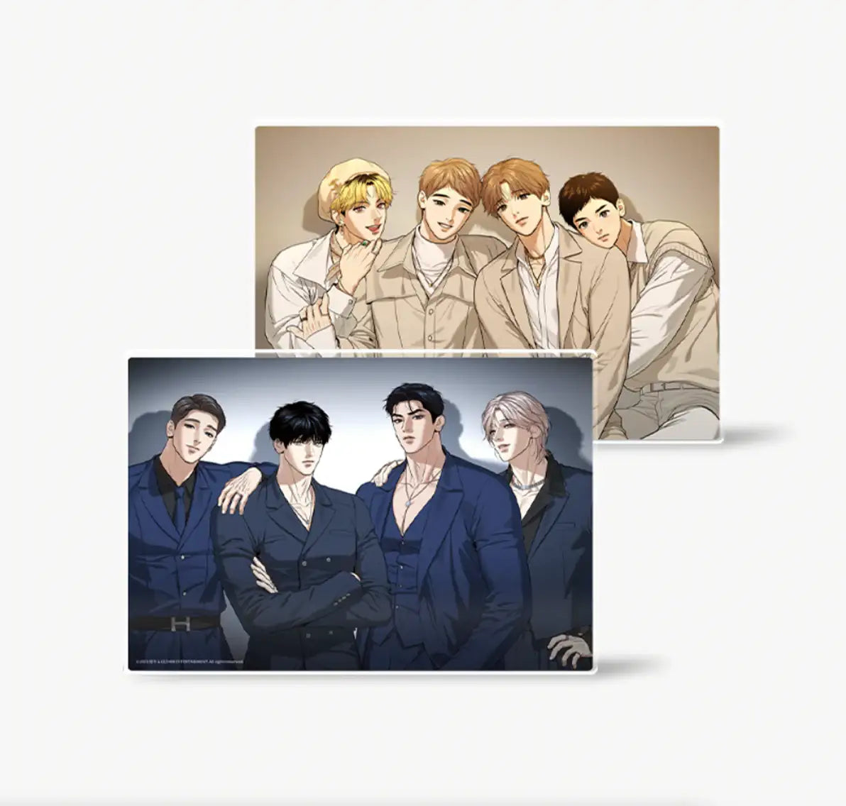 Mingwa Company Goods - Acrylic Board Set - Lezhin - Acrylic Plate - Harumio
