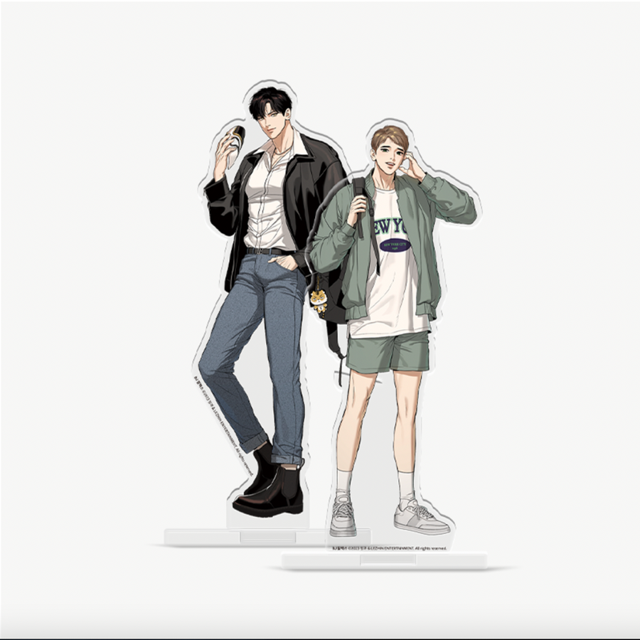 BJ Alex - Jiwon & Dongkyun Acrylic Stand - Lezhin - Acrylic Stand - Harumio