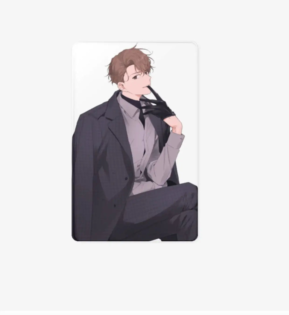 Yours To Claim - Mafia Vertical Transparent Photocard (White Layer) - Marpple Shop - Photo Card - Harumio