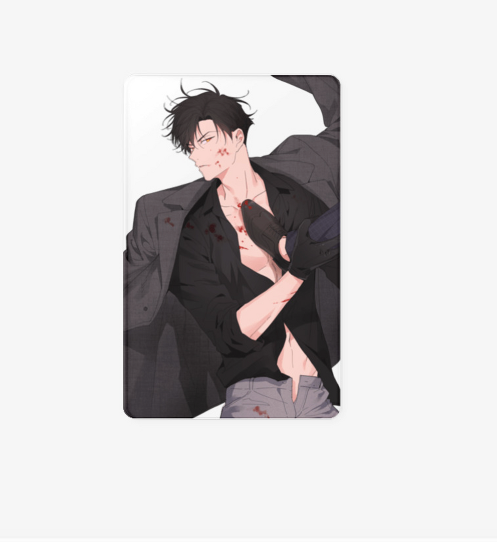 Yours To Claim - Mafia Vertical Transparent Photocard (White Layer)