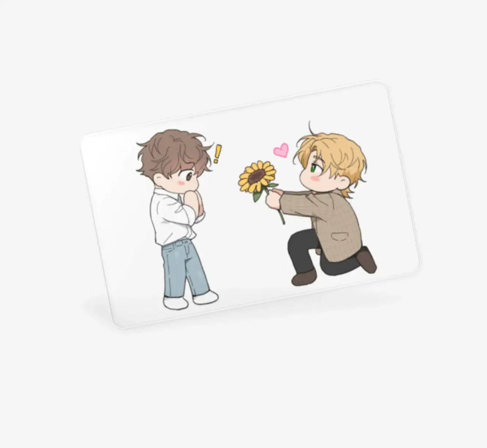 Yours To Claim - For U Horizontal Transparent Photocard (White Layer) - Marpple Shop - Photo Card - Harumio