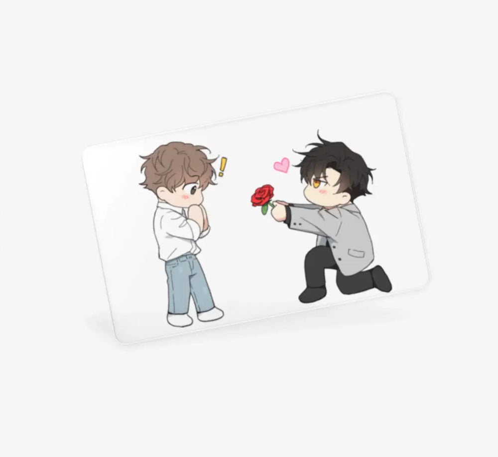 Yours To Claim - For U Horizontal Transparent Photocard (White Layer) - Marpple Shop - Photo Card - Harumio