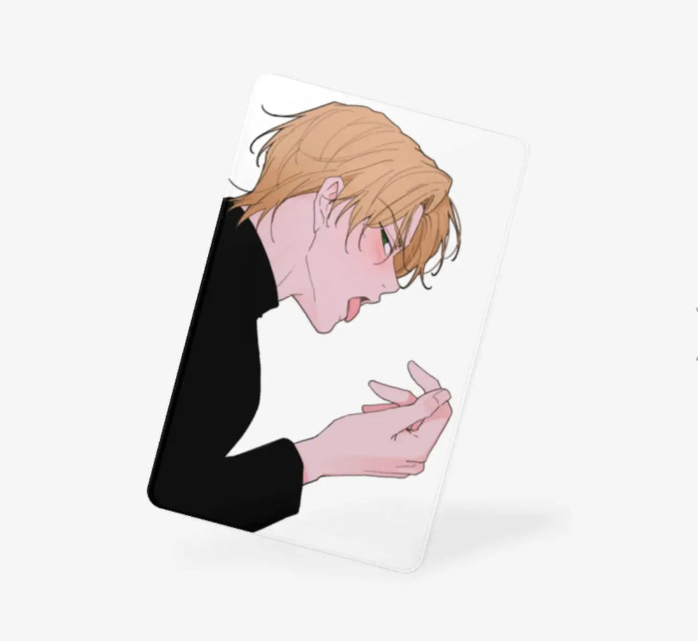 Yours To Claim - Lick Vertical Transparent Photocard (White Layer) - Marpple Shop - Photo Card - Harumio