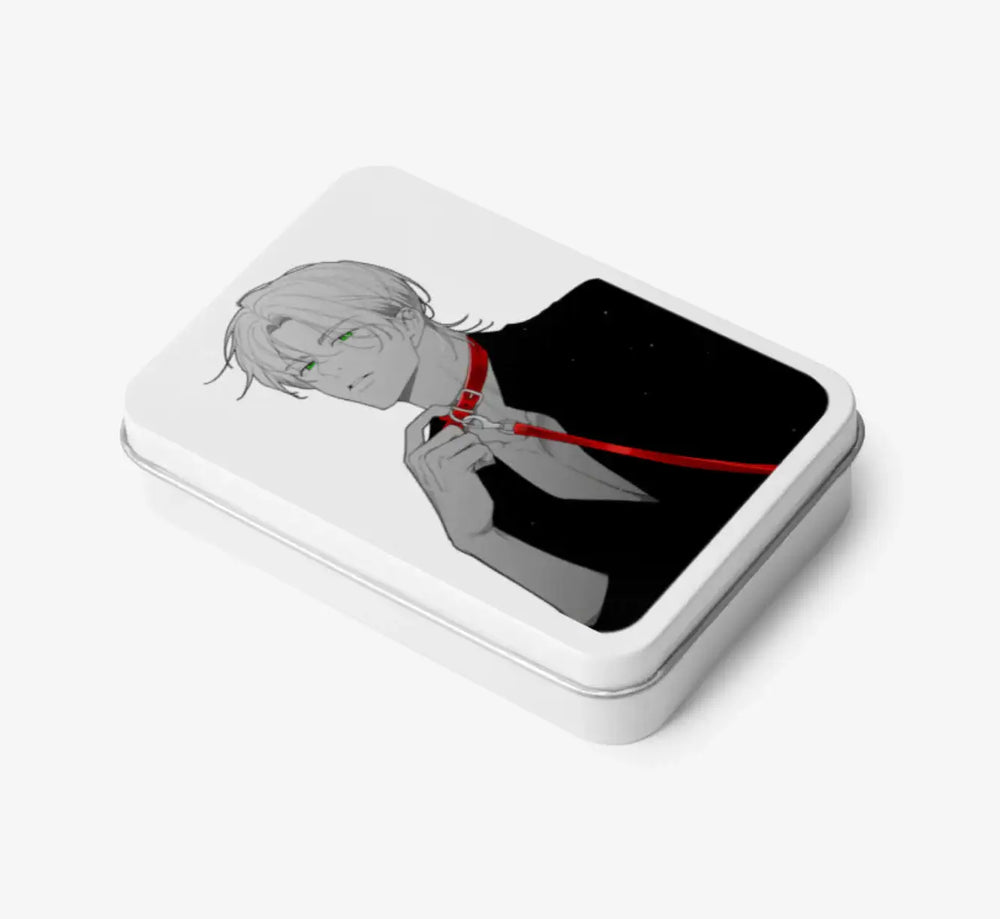 Yours To Claim - Teen Case / Photocard Case White Hinged Tin Box (Small) Ver. 2 - Marpple Shop - Tin Case - Harumio