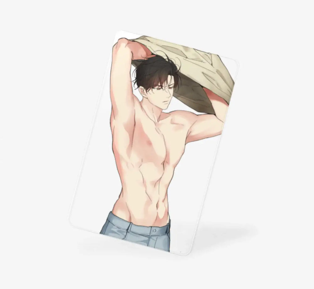 Yours To Claim - Vertical Transparent Photocard (White Layer) - Marpple Shop - Photo Card - Harumio