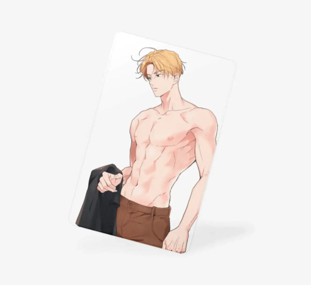 Yours To Claim - Vertical Transparent Photocard (White Layer) - Marpple Shop - Photo Card - Harumio
