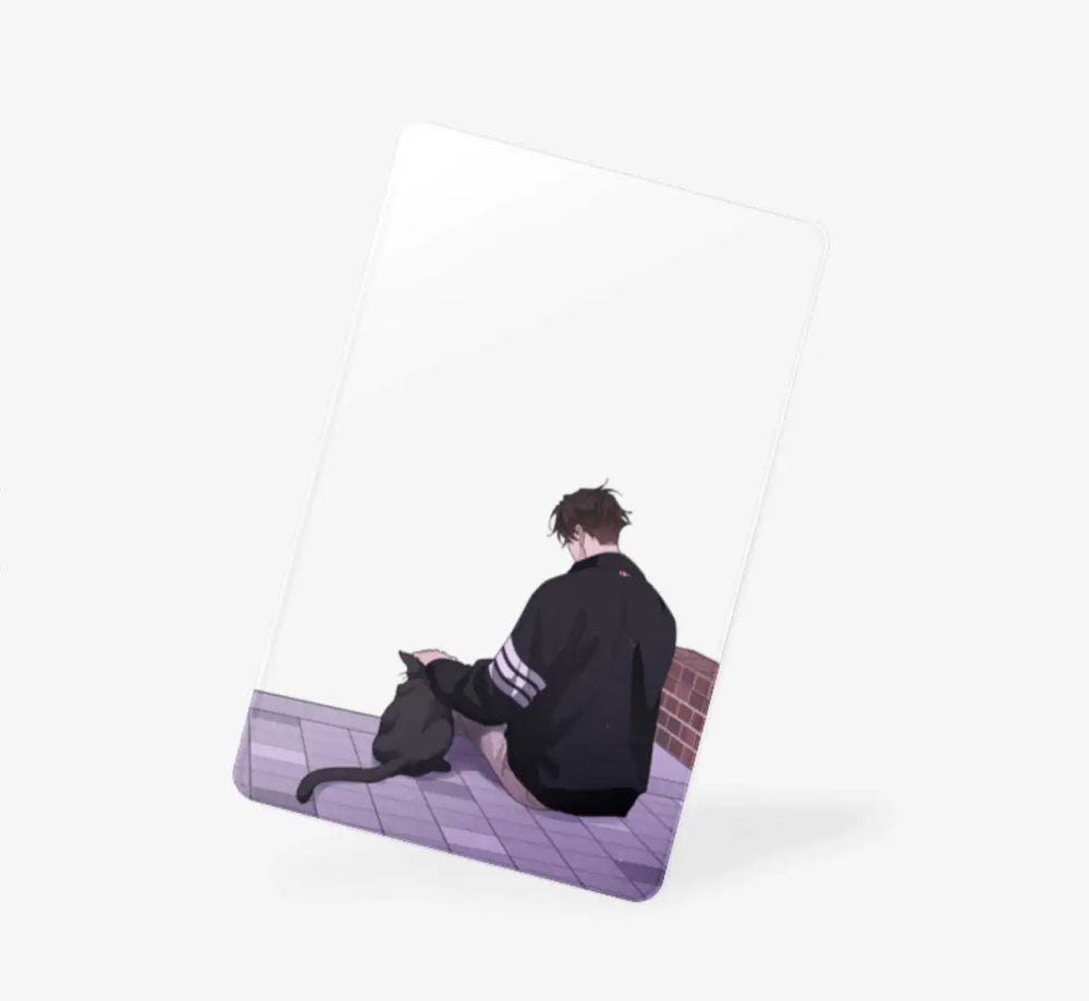 Yours To Claim - Vertical Transparent Photocard (White Layer) - Marpple Shop - Photo Card - Harumio