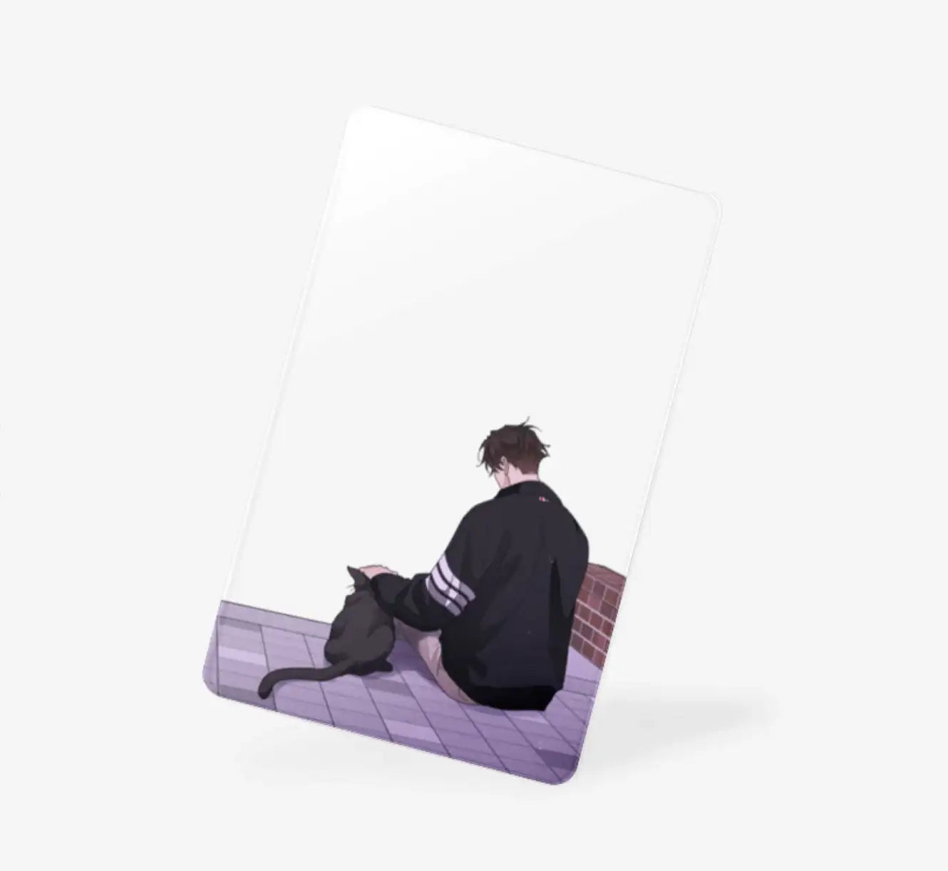 Yours To Claim - Vertical Transparent Photocard (White Layer) - Marpple Shop - Photo Card - Harumio