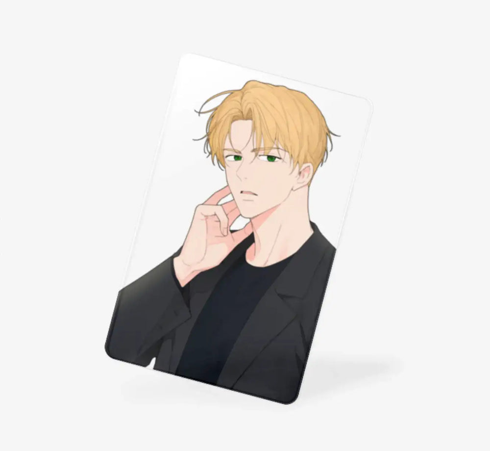 Yours To Claim - Vertical Transparent Photocard (White Layer) - Marpple Shop - Photo Card - Harumio