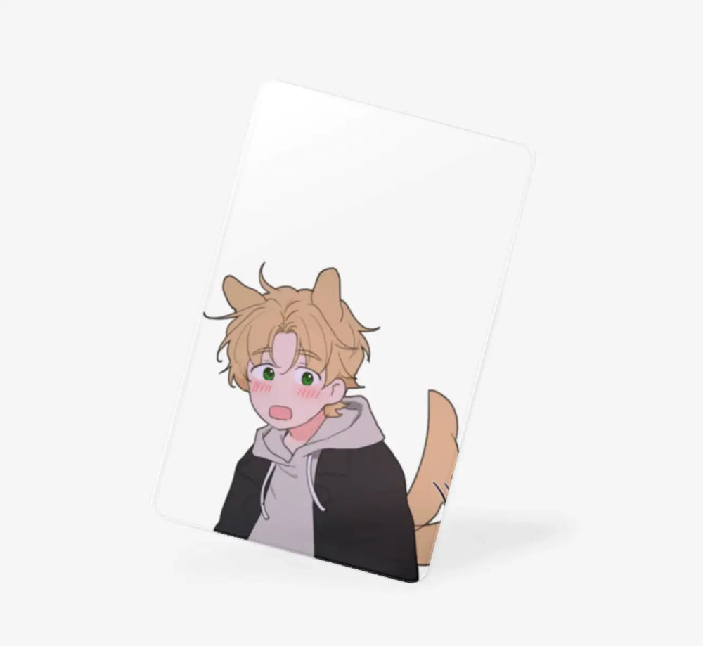 Yours To Claim - Vertical Transparent Photocard (White Layer) - Marpple Shop - Photo Card - Harumio