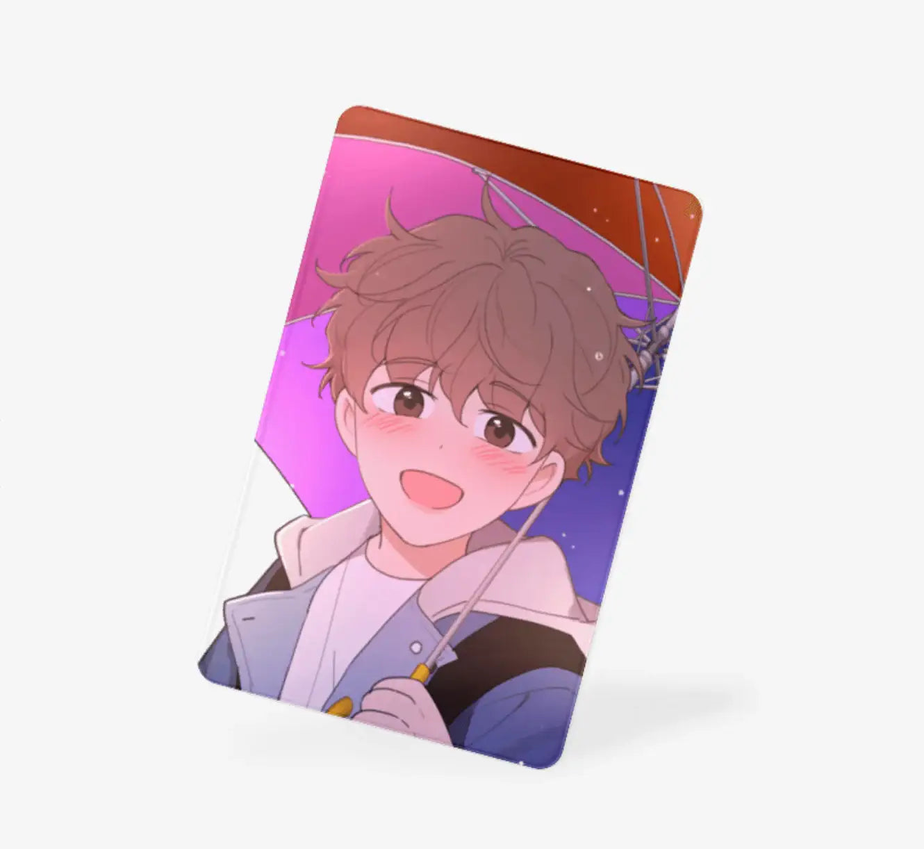 Yours To Claim - Vertical Transparent Photocard (White Layer) - Marpple Shop - Photo Card - Harumio