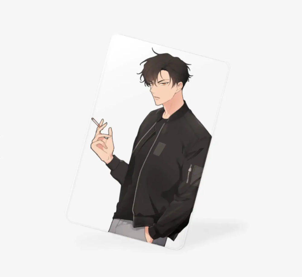 Yours To Claim - Vertical Transparent Photocard (White Layer) - Marpple Shop - Photo Card - Harumio