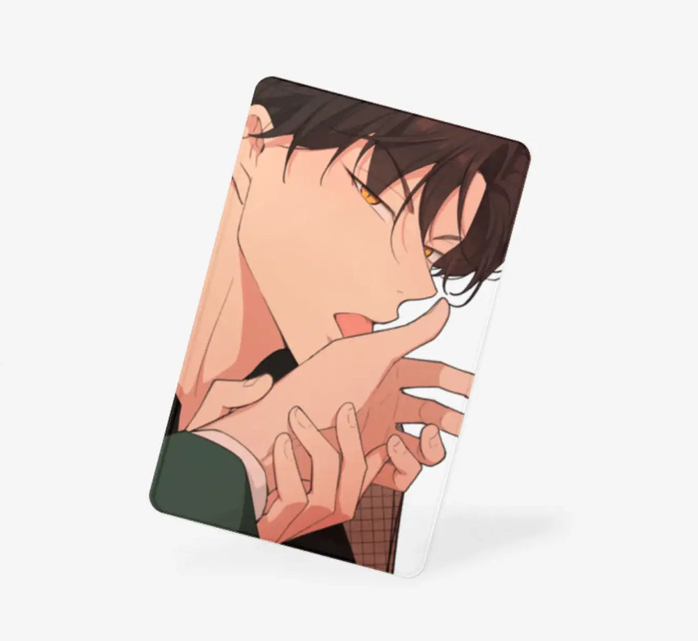 Yours To Claim - Vertical Transparent Photocard (White Layer) - Marpple Shop - Photo Card - Harumio