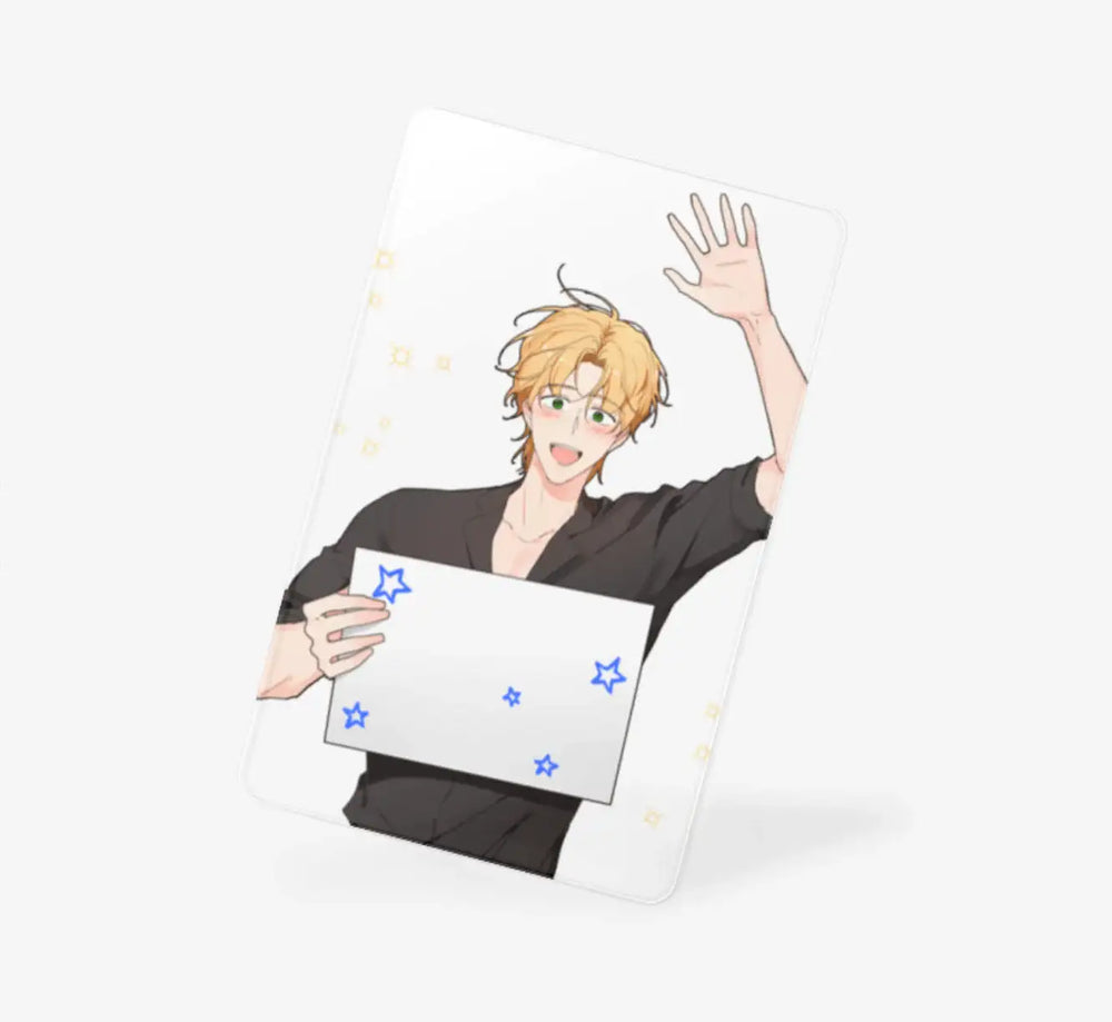 Yours To Claim - Vertical Transparent Photocard (White Layer) - Marpple Shop - Photo Card - Harumio