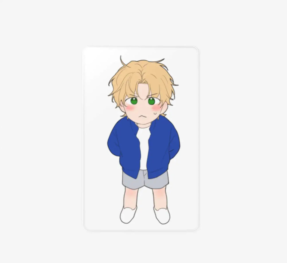 Yours To Claim - Vertical Transparent Photocard (White Layer) - Marpple Shop - Photo Card - Harumio
