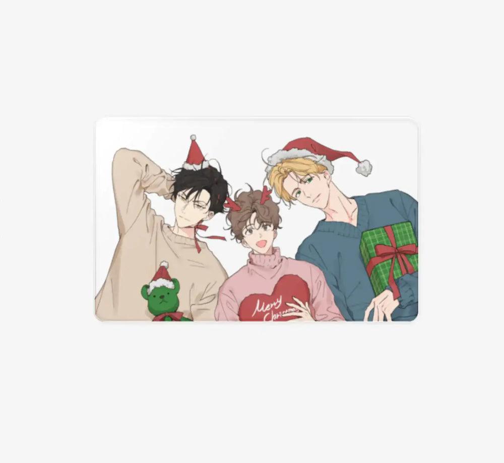 Yours To Claim - Vertical Transparent Photocard (White Layer) - Marpple Shop - Photo Card - Harumio