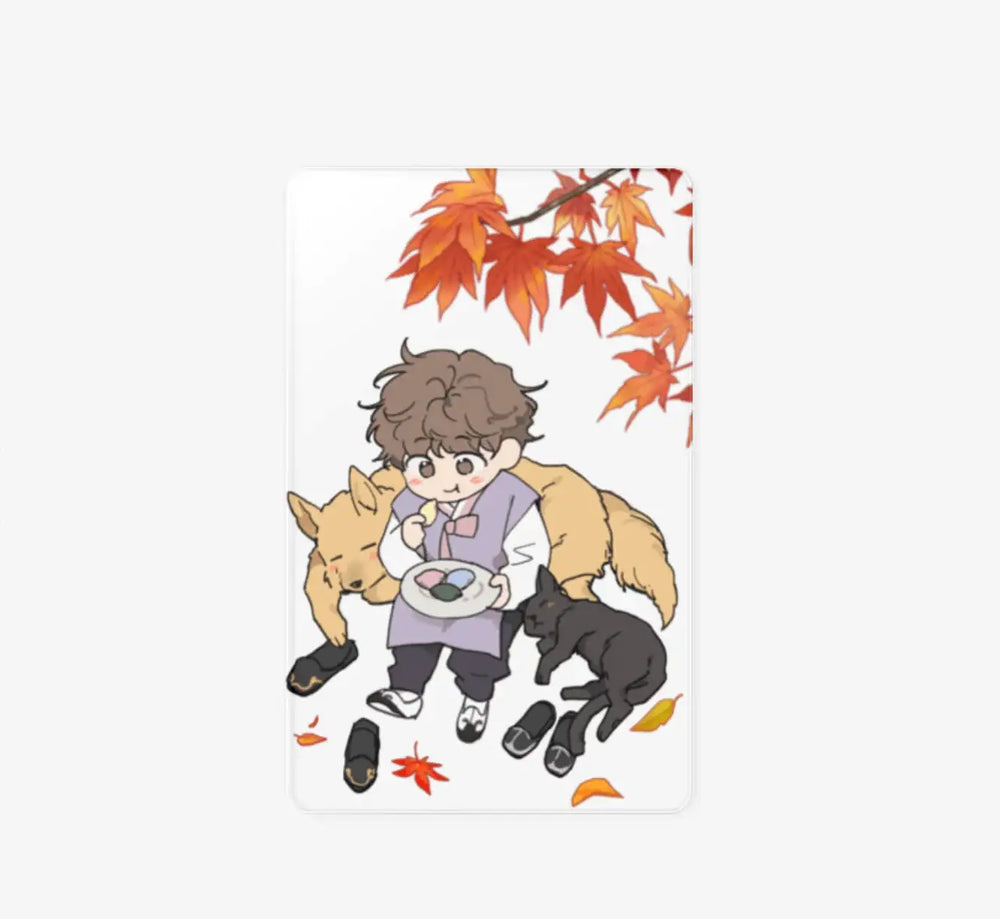 Yours To Claim - Vertical Transparent Photocard (White Layer) - Marpple Shop - Photo Card - Harumio