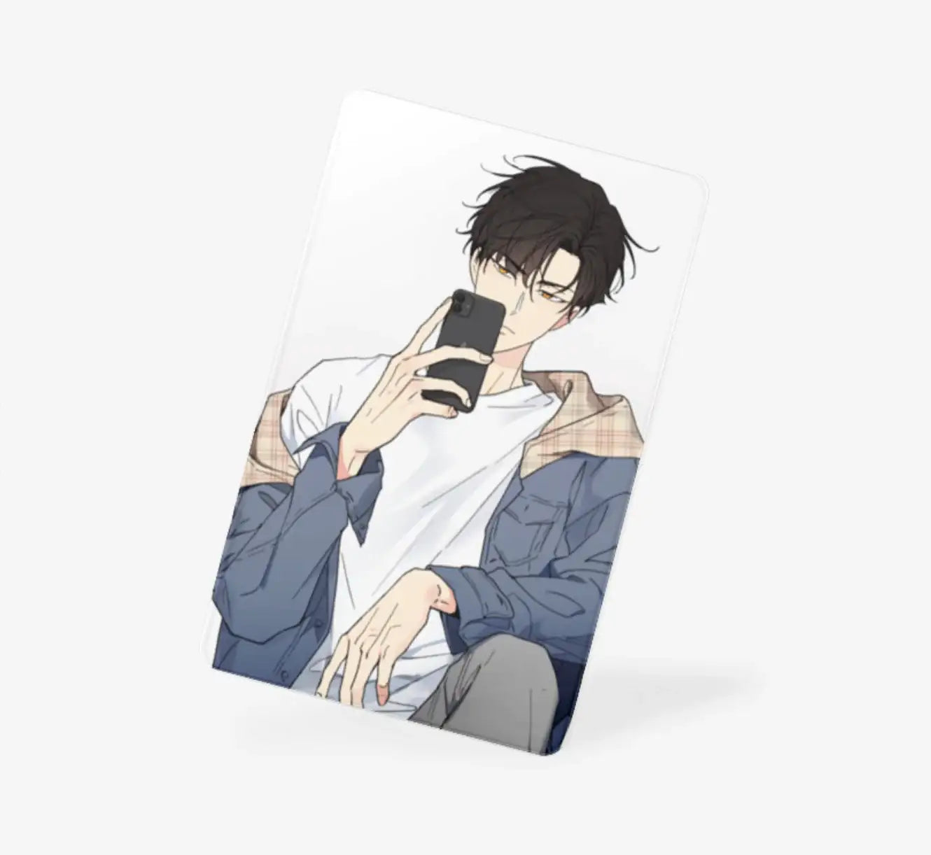 Yours To Claim - Vertical Transparent Photocard (White Layer) - Marpple Shop - Photo Card - Harumio