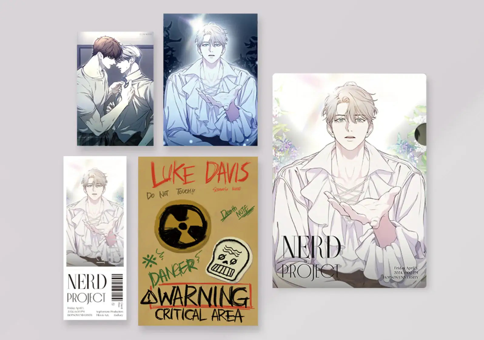 Nerd Project - Luke's Play Ticket SET - PolarFox - Photo File - Harumio