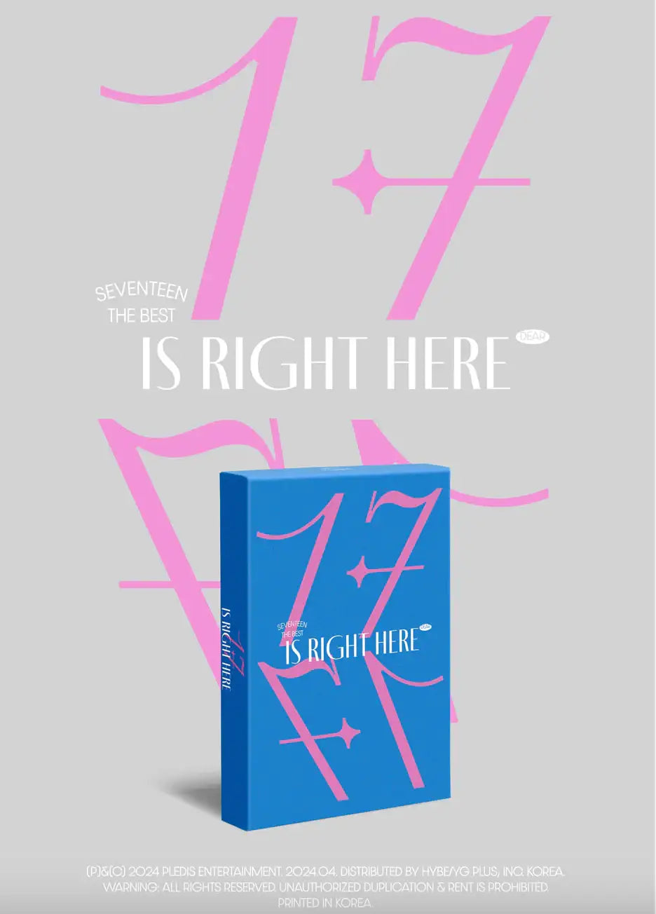 SEVENTEEN - '17 IS RIGHT HERE' Album [DEAR Ver.] - Pledis Entertainment - Album - Harumio
