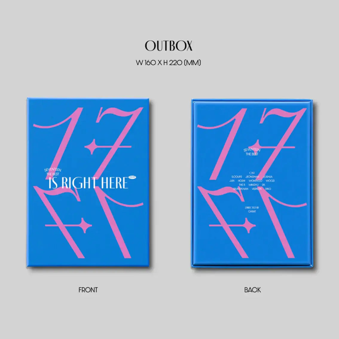 SEVENTEEN - '17 IS RIGHT HERE' Album [DEAR Ver.] - Pledis Entertainment - Album - Harumio