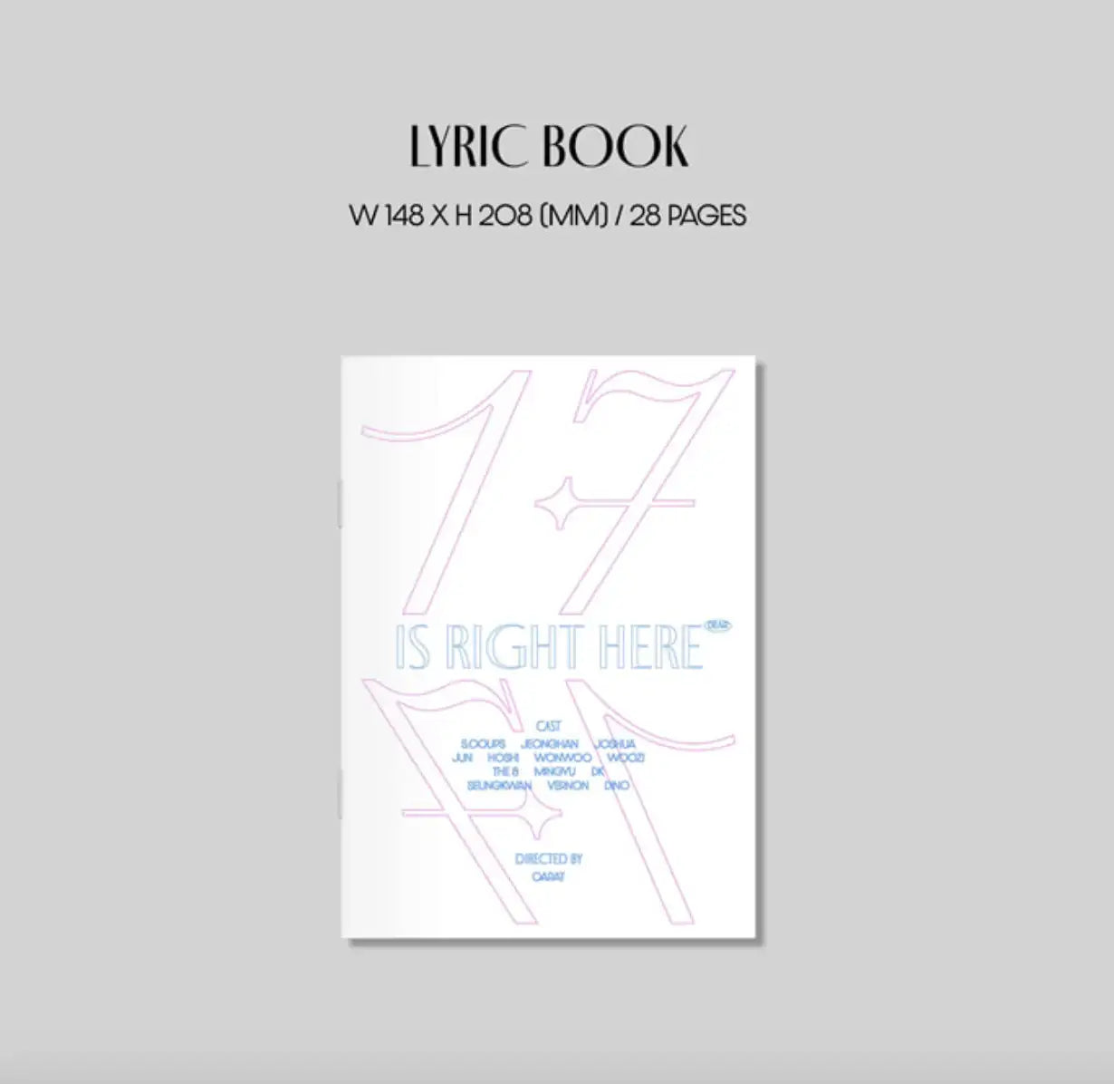 SEVENTEEN - '17 IS RIGHT HERE' Album [DEAR Ver.] - Pledis Entertainment - Album - Harumio