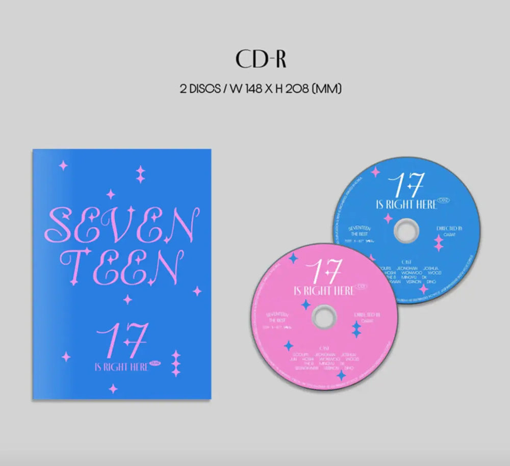 SEVENTEEN 17 IS RIGHT HERE 新品未開封 2形態×4 SEVENTEEN 17 IS RIGHT HERE 新品未開封 2形態×4