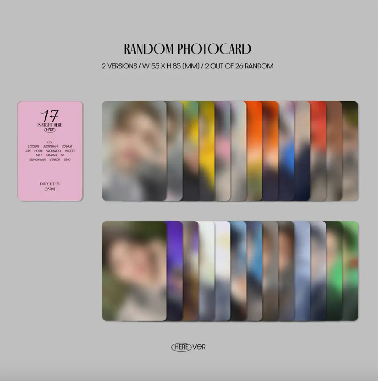 SEVENTEEN - '17 IS RIGHT HERE' Album - Pledis Entertainment - Album - Harumio