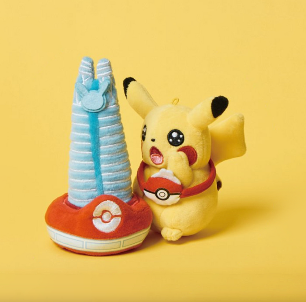 Pokemon Town - Pikachu Lotte Tower Keyring