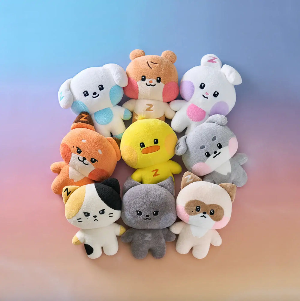 ZEROBASEONE - Zeroni Flat Cushion - LINE FRIENDS SQUARE - Cushion - Harumio