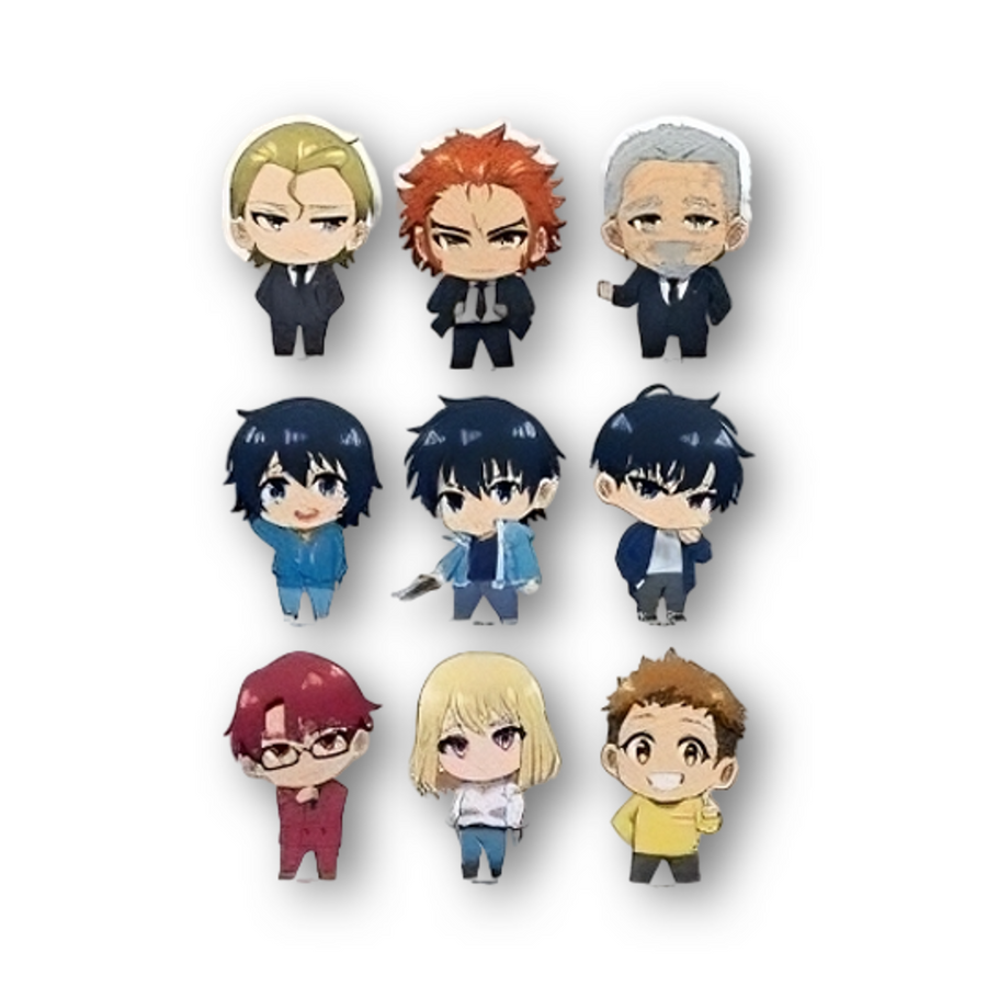 Solo Leveling Popup Store - Deco Stickers - Harumio