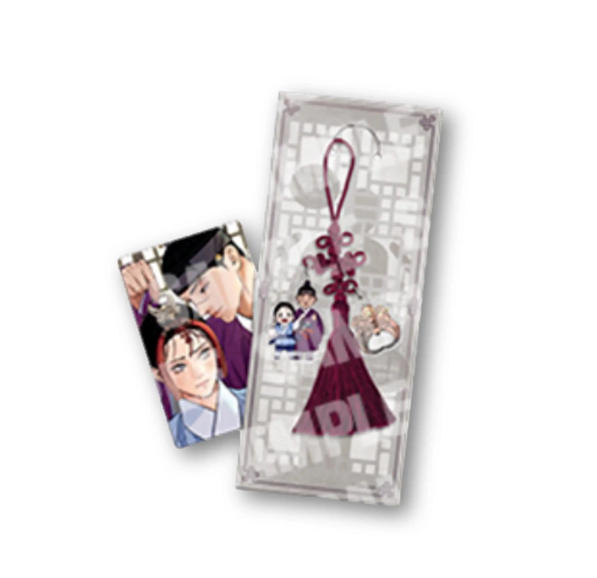 TEAM LEZHIN Pop-up Store - Steel Under Silk Keyring - Lezhin - Keyring - Harumio