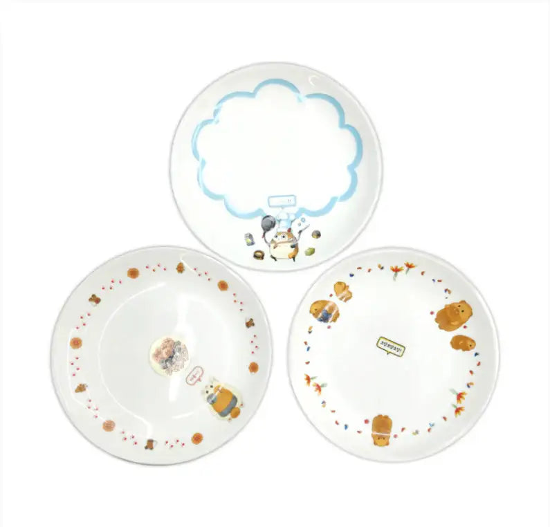 Final Fantasy XIV - Minions Dessert Plate - SQUARE ENIX - Plates - Harumio