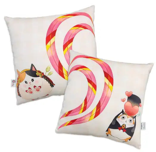 Final Fantasy XIV - Fat Cat & Paissa Cushion - SQUARE ENIX - Pillow - Harumio