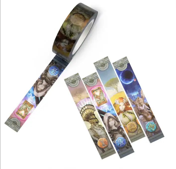 Final Fantasy XIV - Eorzea Twelve Gods Masking Tapes - SQUARE ENIX - Masking Tapes - Harumio