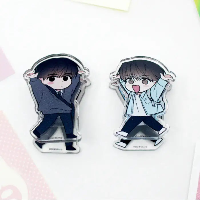 Between the Stars - Acrylic Tongs - PolarFox - Acrylic Charms - Harumio