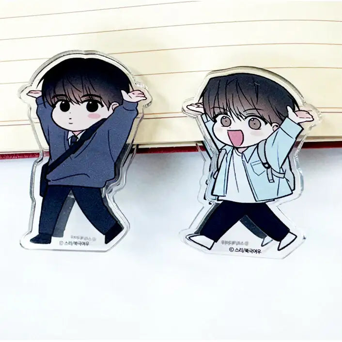 Between the Stars - Acrylic Tongs - PolarFox - Acrylic Charms - Harumio