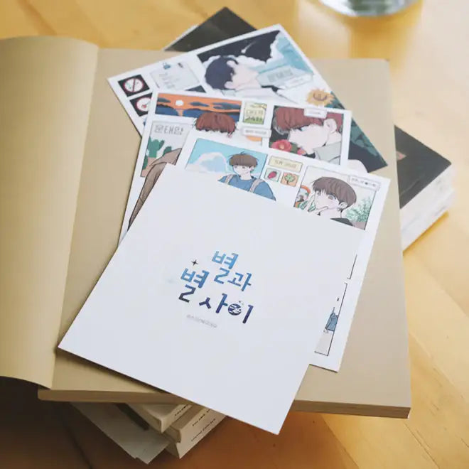 Between the Stars - Postcard Set - PolarFox - Postcards - Harumio