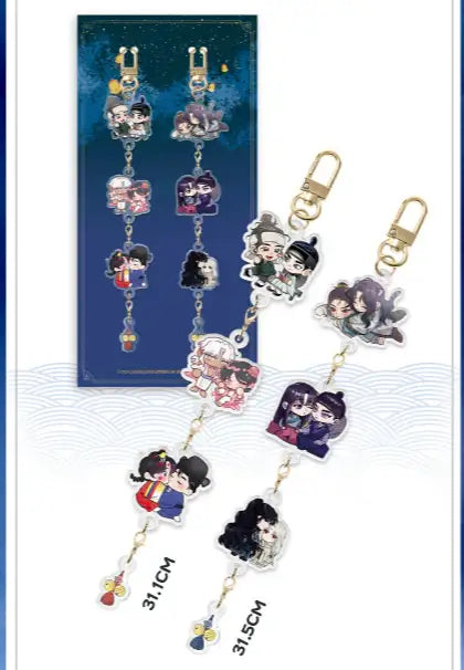 Ssangbang Uldyul - Norigae Keychain - Mr Blue - Keychain - Harumio