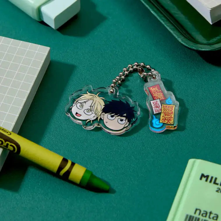 Homeless - SD Character Pack Keyring - Webtoon Friends - Acrylic Keyring - Harumio