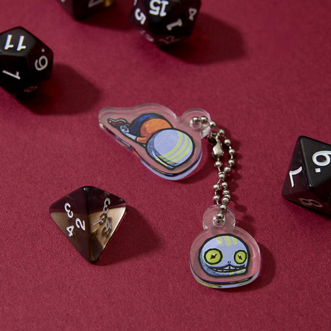 Natural Born Idiots - SD Character Pack Keyring