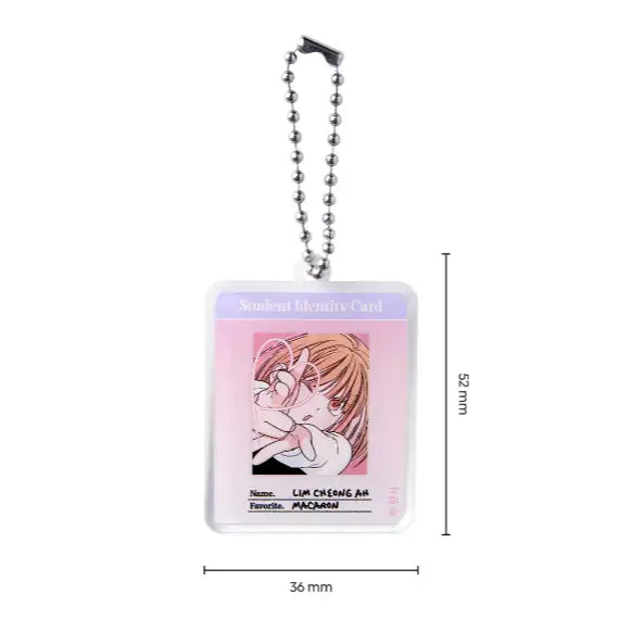 Revelation Of Youth - LD Character Pack Keyring - Webtoon Friends - Acrylic Keyring - Harumio