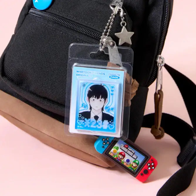 Star Ginseng Store - LD Character Pack Keyring - Webtoon Friends - Acrylic Keyring - Harumio