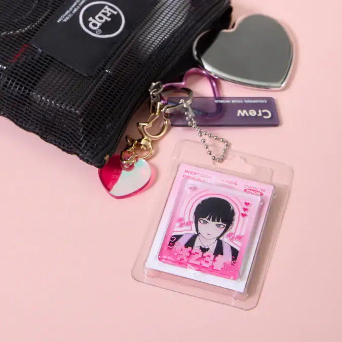 Star Ginseng Store - LD Character Pack Keyring - Webtoon Friends - Acrylic Keyring - Harumio
