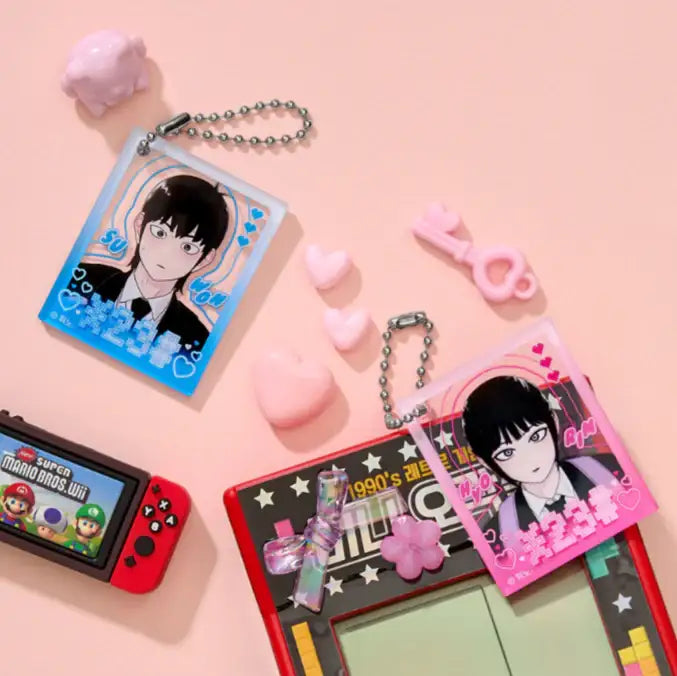 Star Ginseng Store - LD Character Pack Keyring - Webtoon Friends - Acrylic Keyring - Harumio